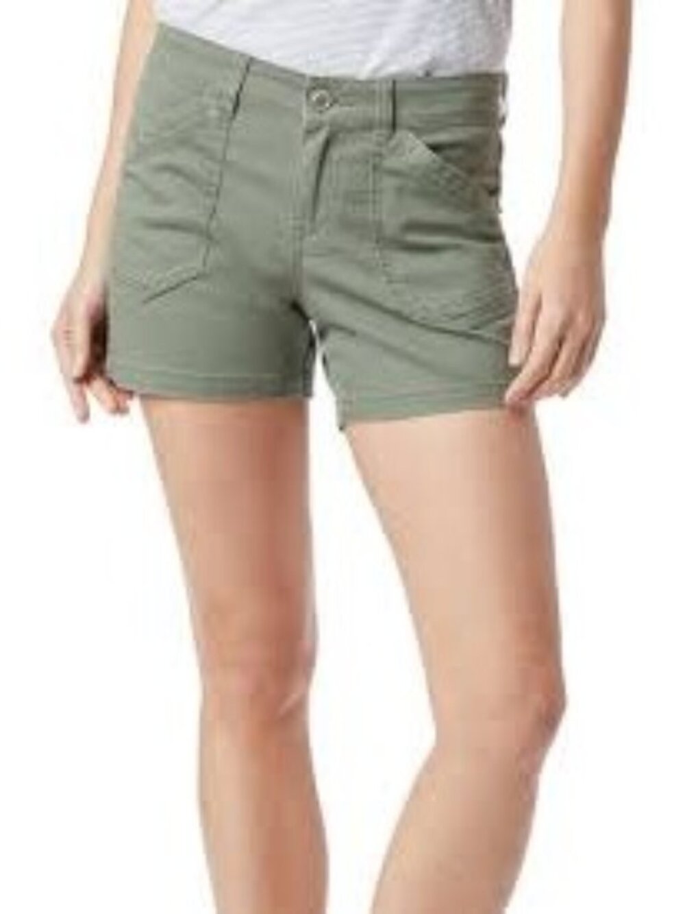 Nordstrom Suppliers 1 Black 1 Snake Green Pattern Shorts Size 8 Casual Versatile - Picture 1 of 8